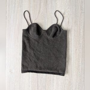 Lisa Yang Cashmere Bustier Top